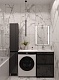 Style Line Мебель для ванной Даймонд 120 R Glass Люкс Plus черная – картинка-39